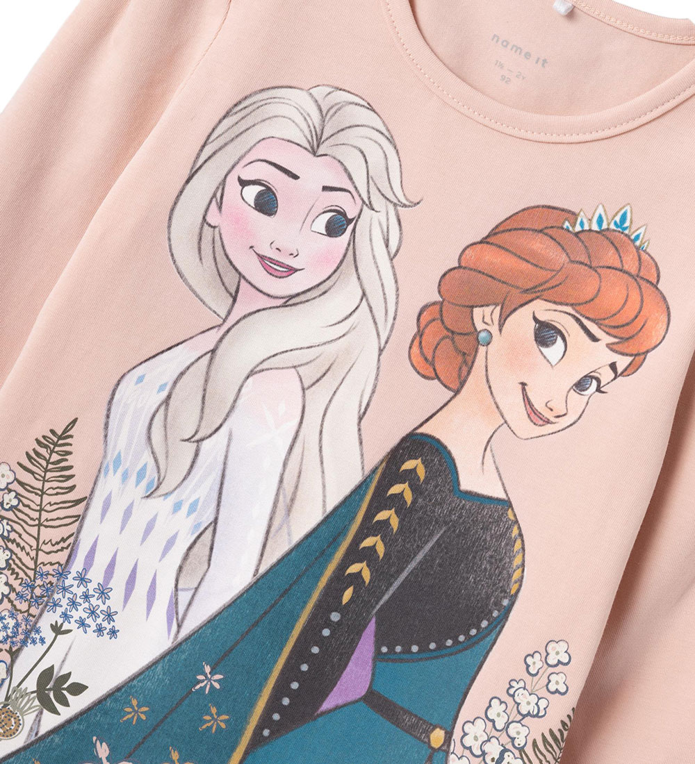 Name It Bluse - Frost - NmfObine - Rose Smoke