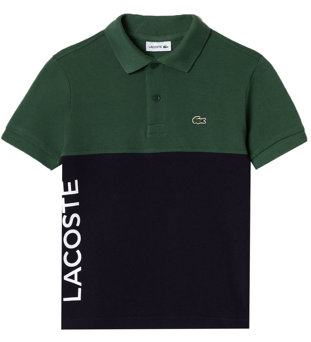 Lacoste Polo - Navy/Grn