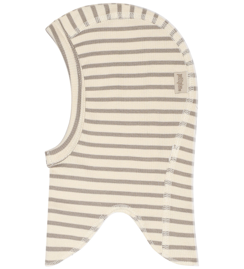 Petit Piao Elefanthue - 1-Lags -  Modal - Rib - Soft Sand/Off Wh