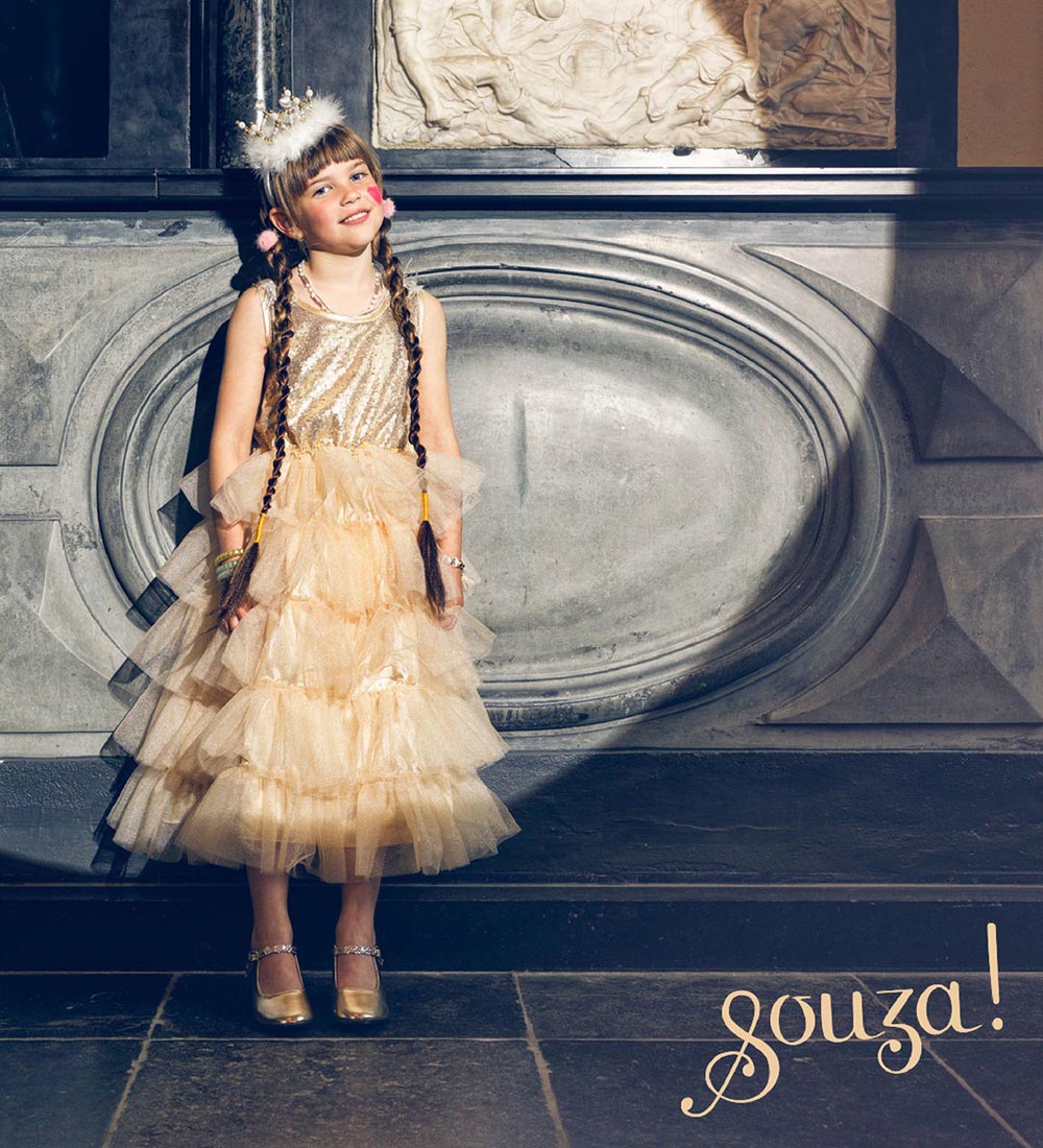 Souza Udklædning - Prinsesse - Christianne - Beige