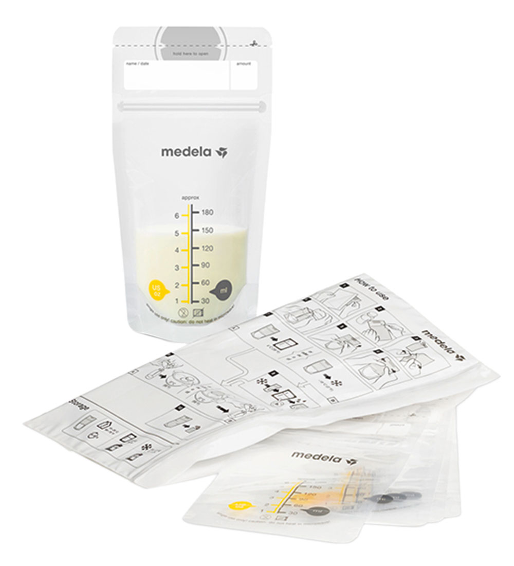 Medela Opbevaringsposer til Brystmælk - 50 stk. - 180 ml