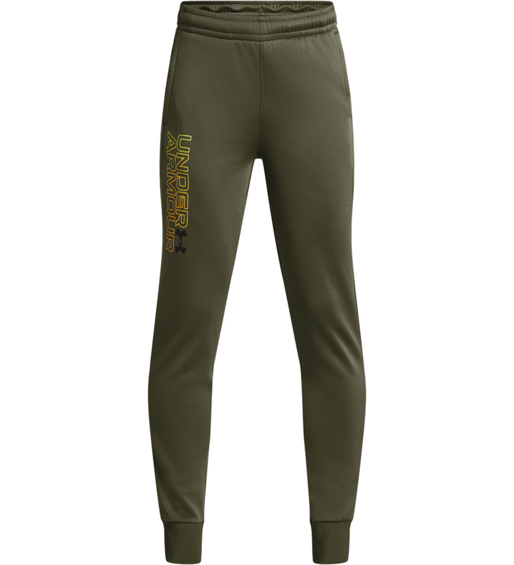 Under Armour Sweatpants - Fleece Graphic - Marine OD Green