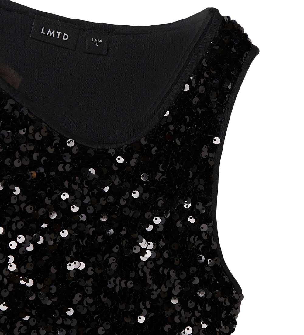 LMTD Top - NlfGlam - One Shoulder Short Top - Black