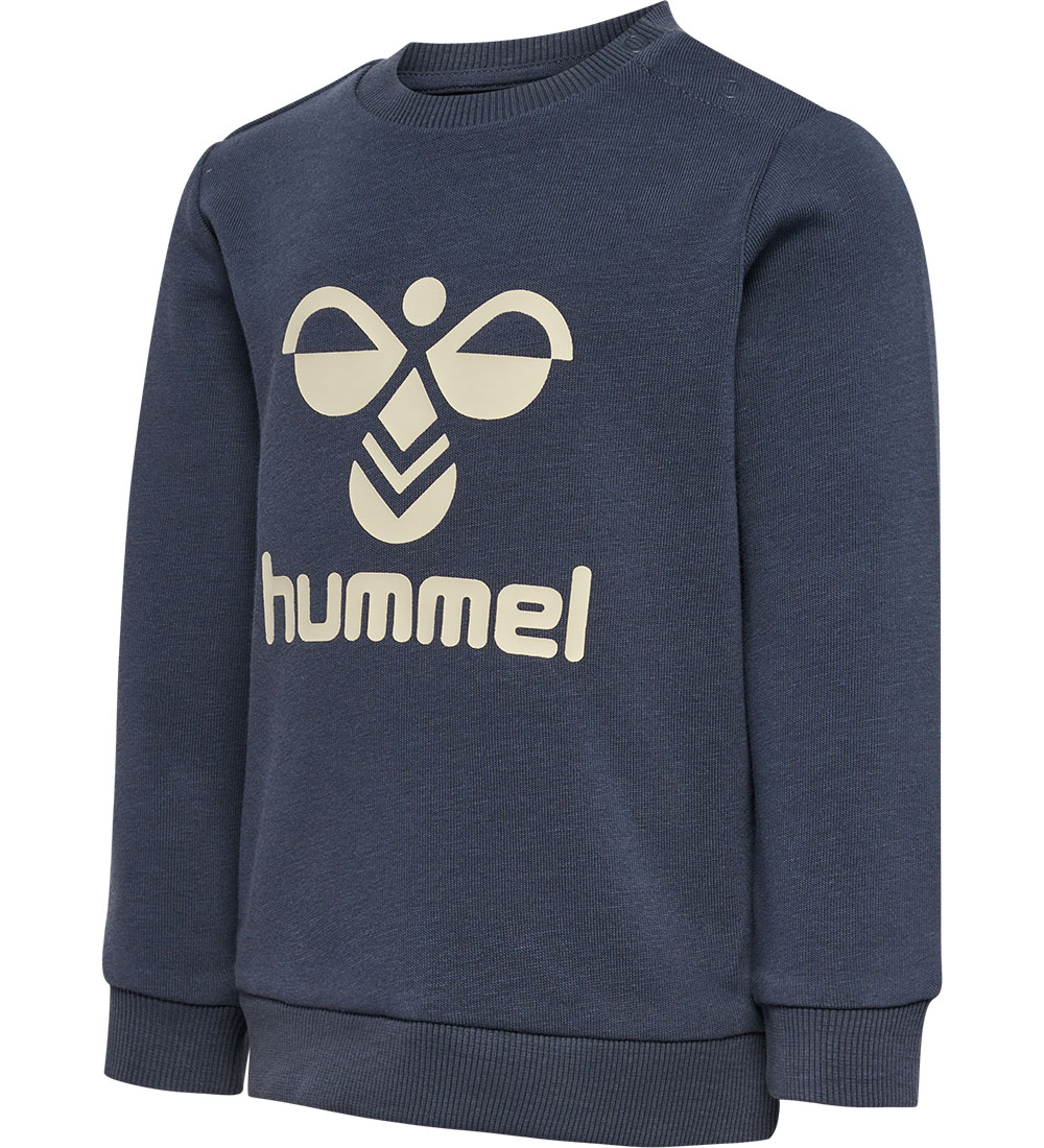 Hummel Sweatsæt - hmlArine - Ombre Blue m. Logo