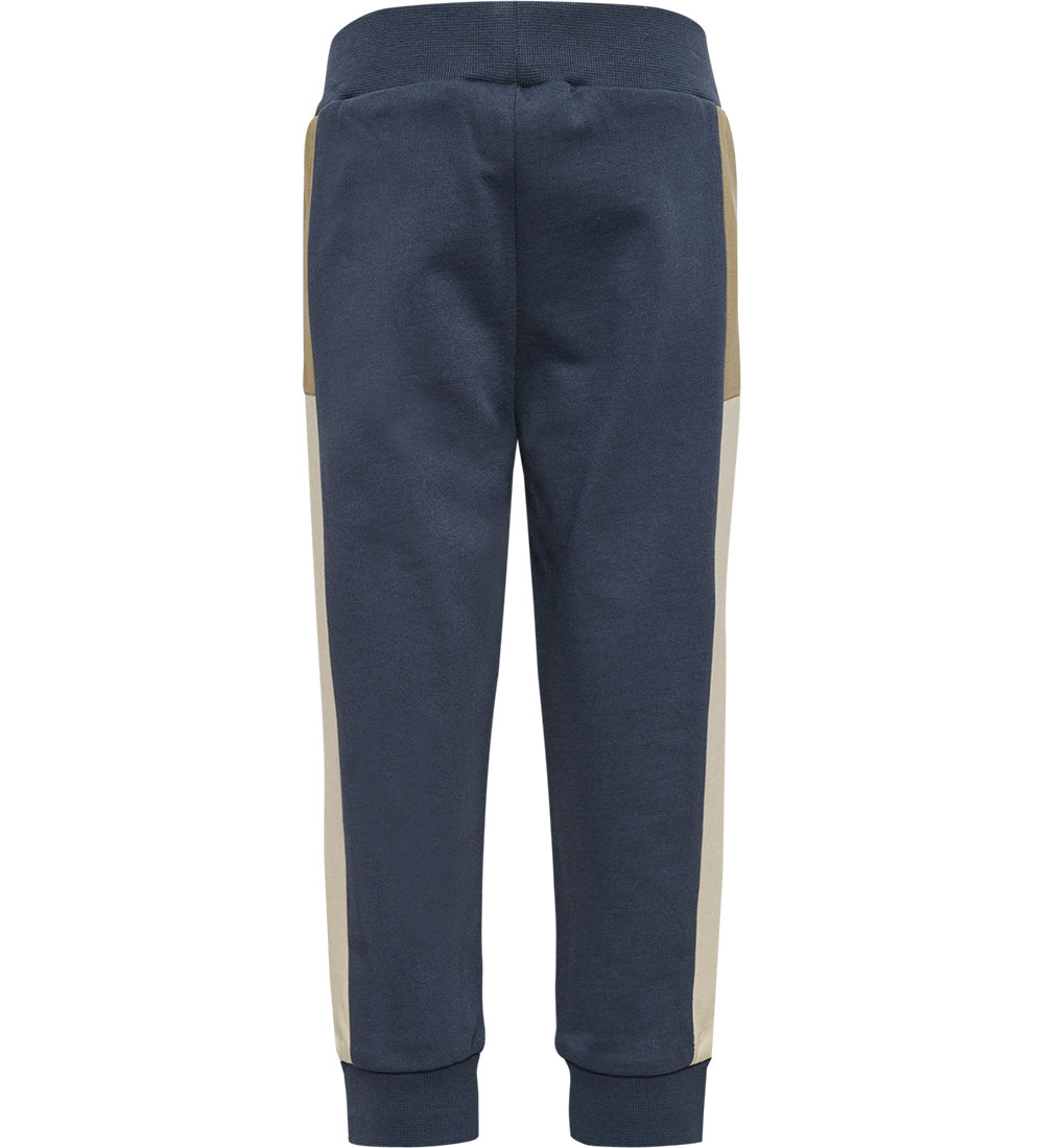 Hummel Sweatpants - hmlSkye - Ombre Blue m. Beige