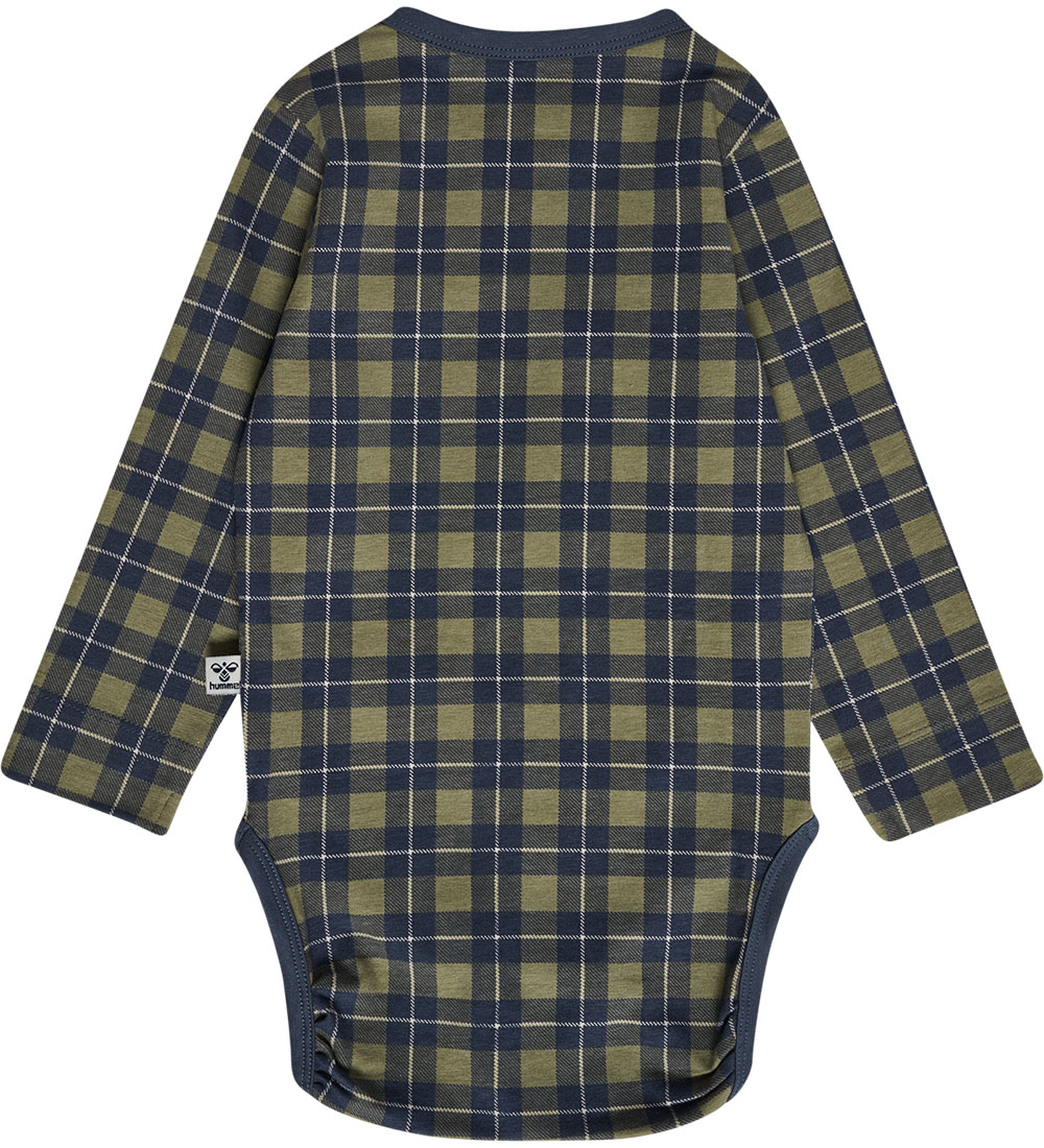 Hummel Body l/æ - hmlTim - Ombre Blue/Armyternet