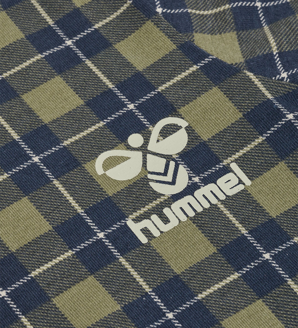 Hummel Body l/æ - hmlTim - Ombre Blue/Armyternet