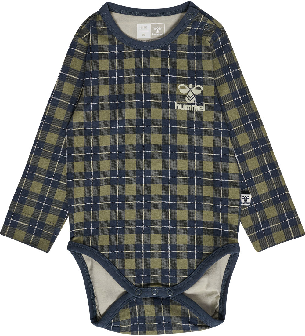 Hummel Body l/æ - hmlTim - Ombre Blue/Armyternet