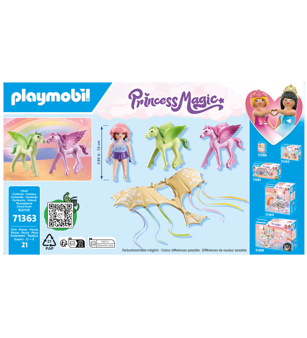 Playmobil Princess Magic - Himmelsk Udflugt med Pegasusføllet -