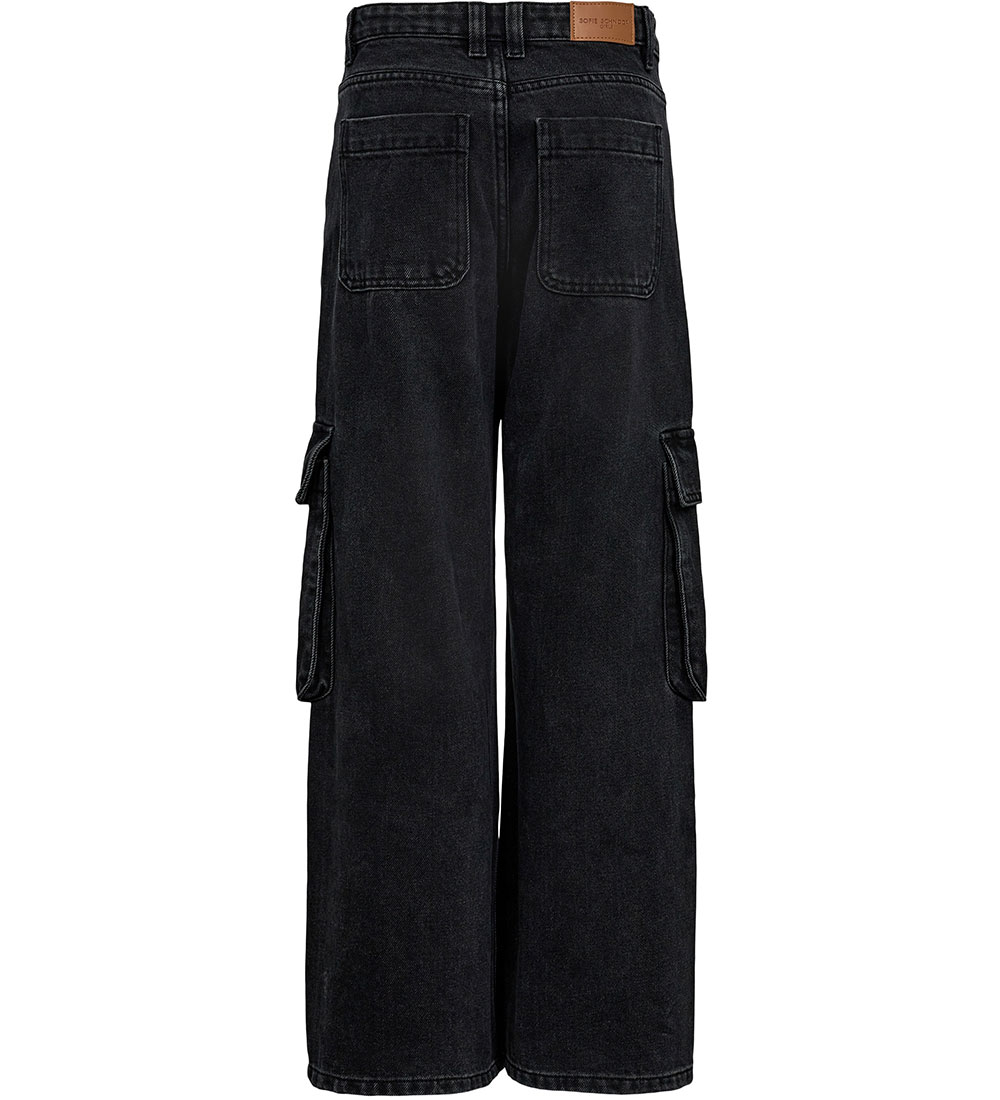 Sofie Schnoor Girls Jeans - Washed Black