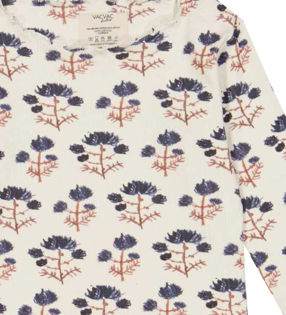 VACVAC Bluse - Rib - Poppy - Flös