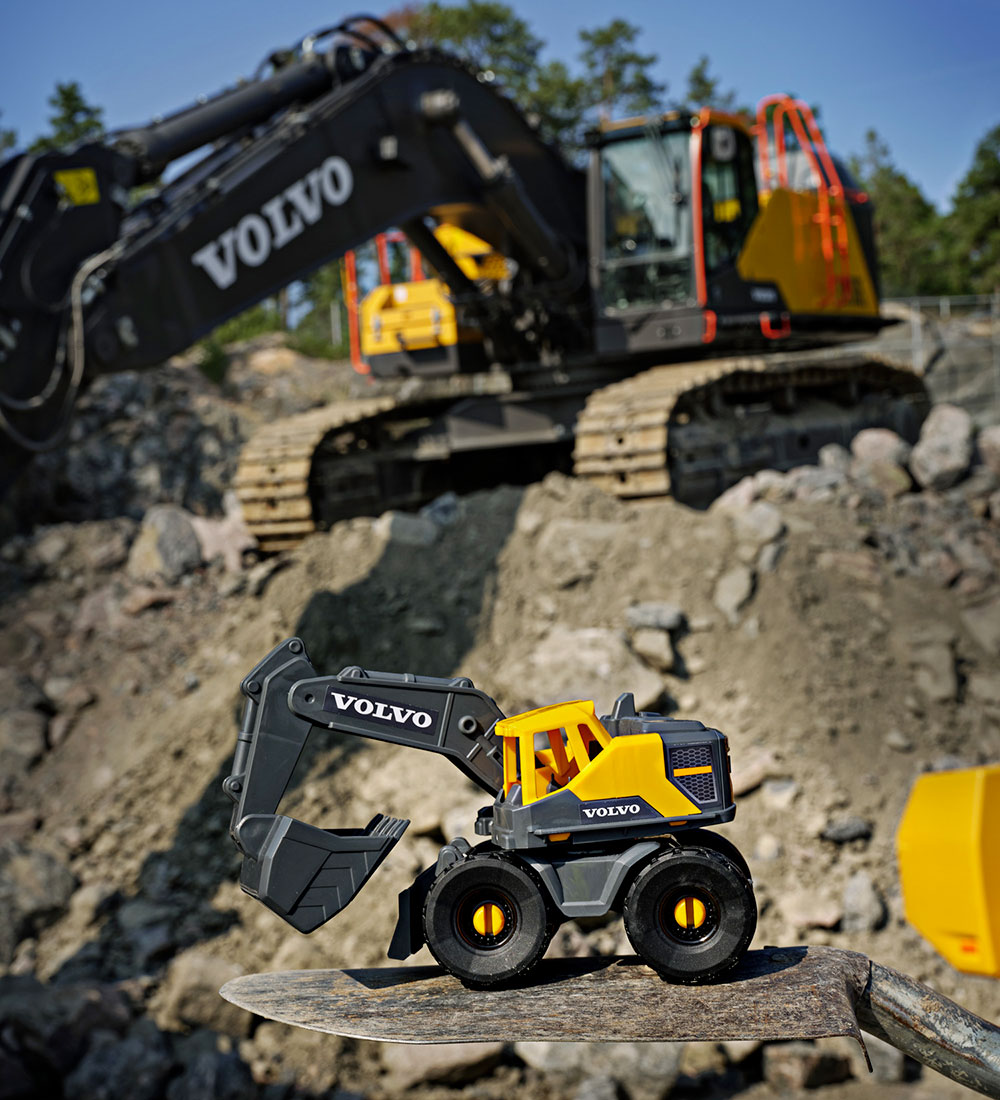 Dickie Toys Arbejdsbil - Volvo On-site Excavator