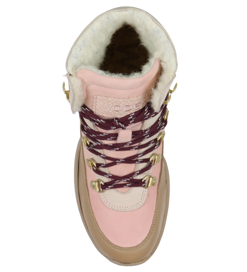 Woden Vinterstøvler - Iris Track - Ballerina/Silver Mink