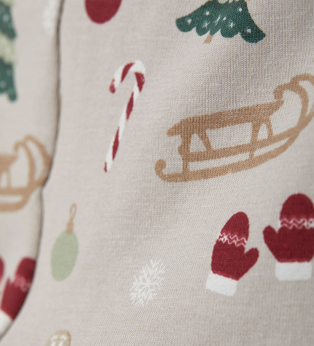 Fixoni Leggings - Duck Green/Beige