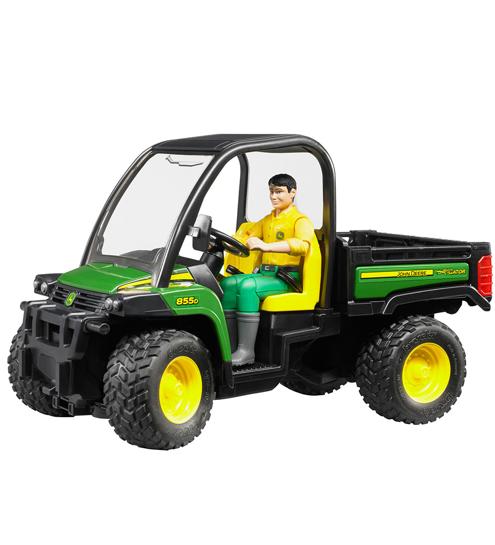 Bruder Bil - John Deere Gator XUV 855D m. Fører - 02490