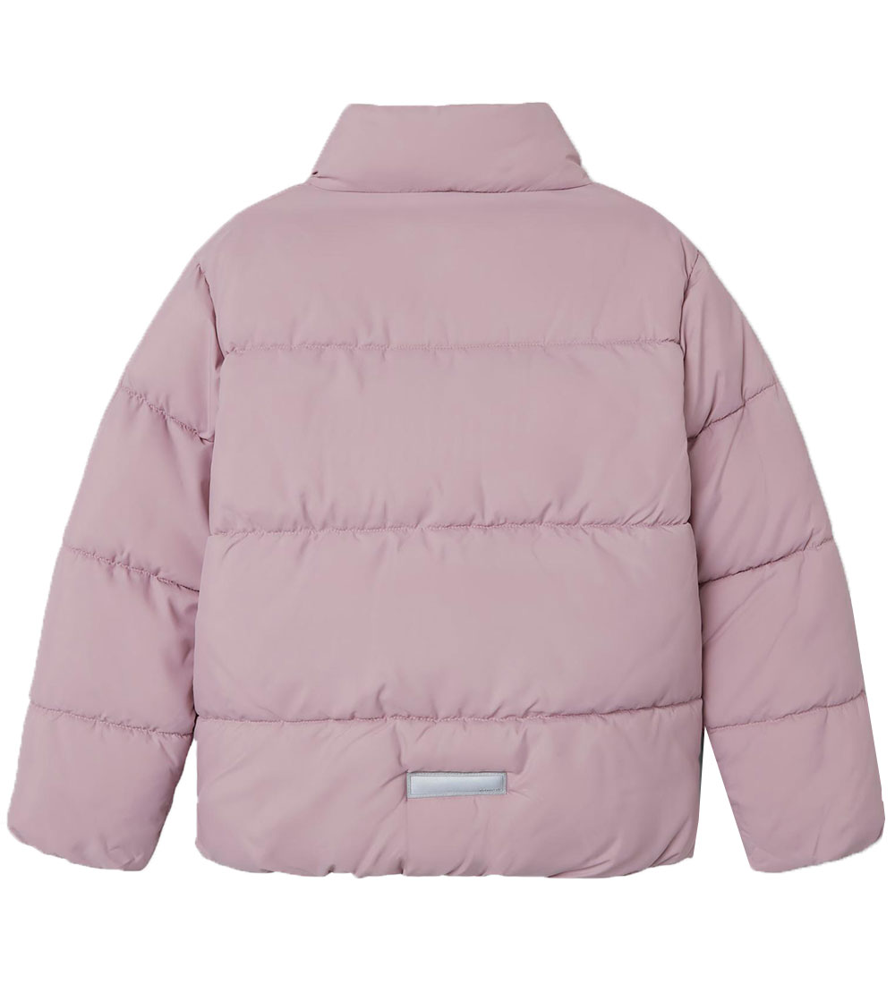 Name It Dynejakke - NkfMilan - Mauve Shadow