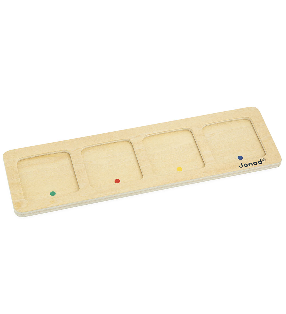 Janod Puslespil - 4x10 Brikker - Sequences Cards - Haven