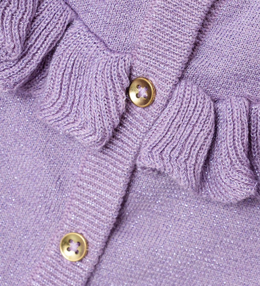 Name It Cardigan - NbfResine - Strik - Lavender Mist