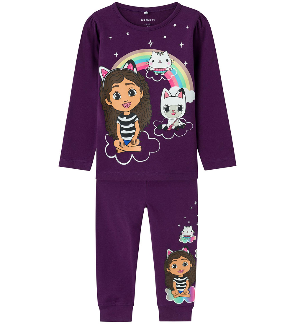 Name It Nattøj - NmfOrina Gabby - Plum Purple