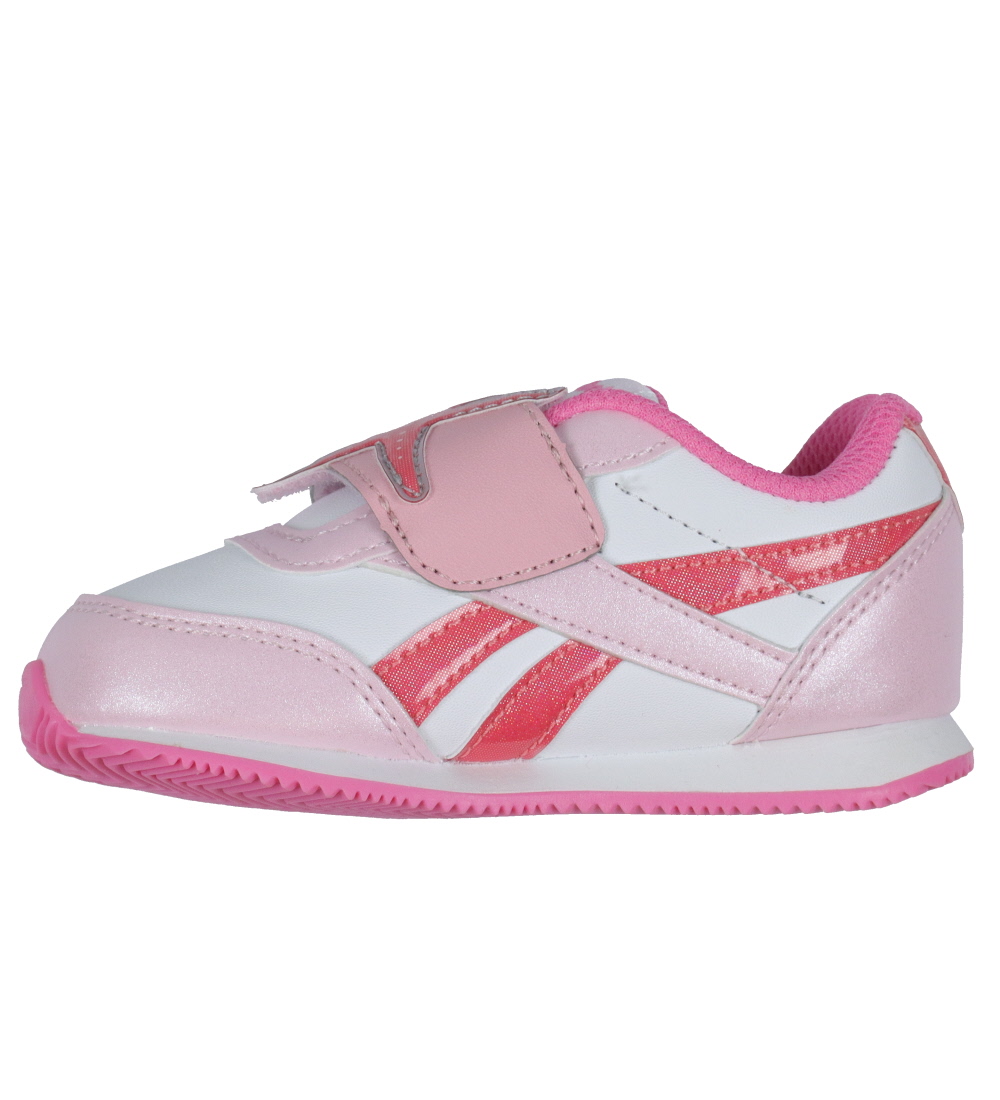 Reebok Sko - Royal CL JOG 2.0 - Running - Hvid/Rosa