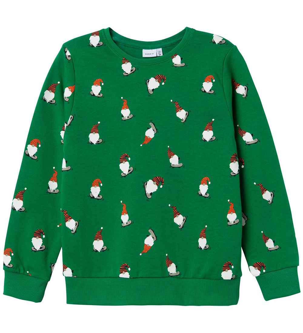 Name It Sweatshirt - NkmRemerry - Jolly Green