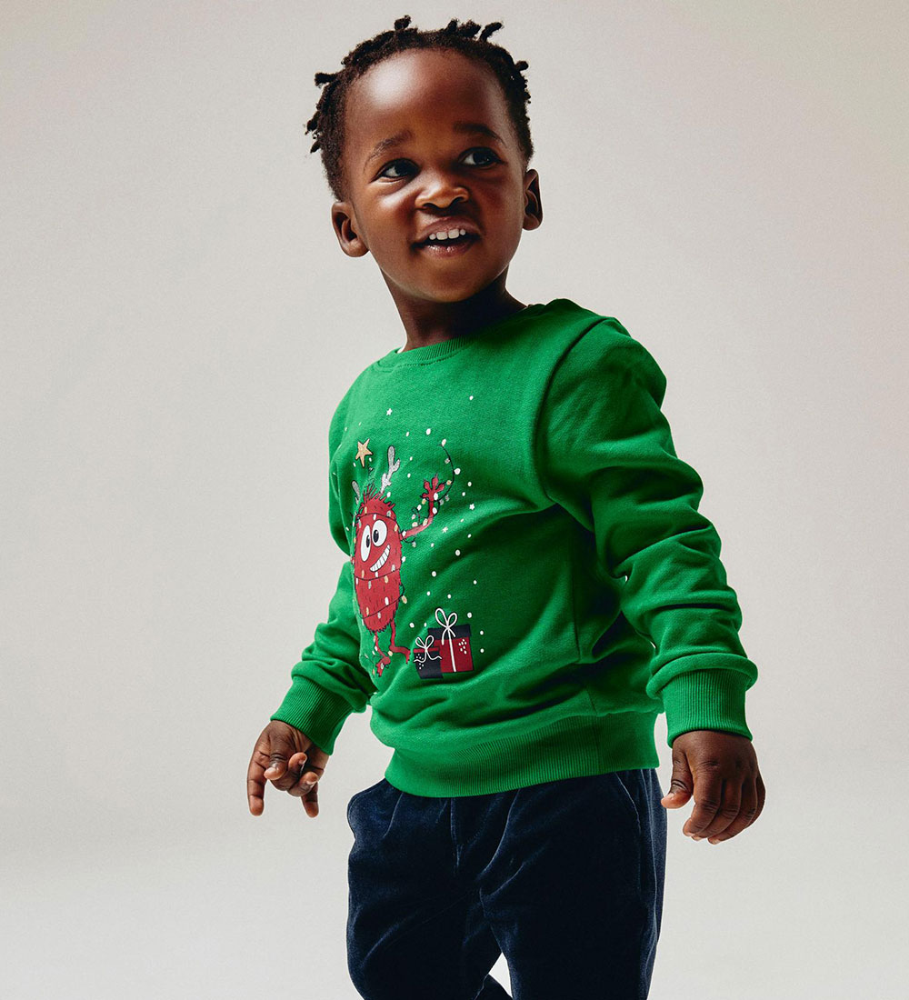 Name It Sweatshirt - NmmVismas - Jolly Green