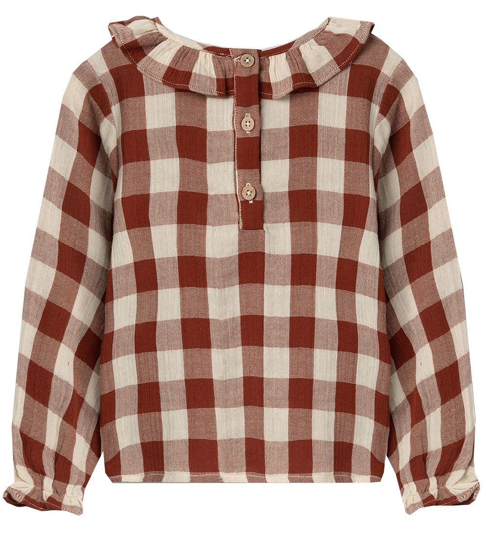 Lil' Atelier Bluse - NmfRosali - Fired Brick