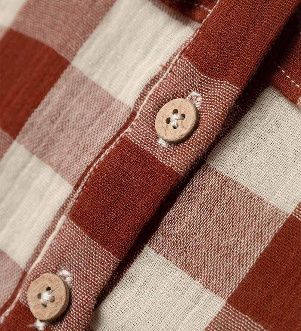 Lil' Atelier Bluse - NmfRosali - Fired Brick