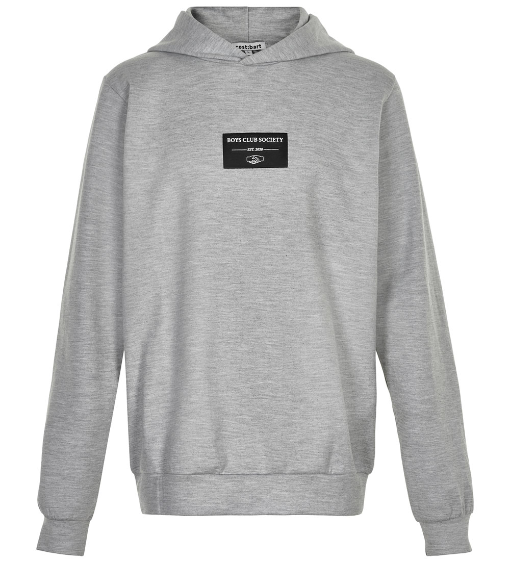 Cost:Bart Hættetrøje - Bomuld/Viskose - CBPace - Grey Melange
