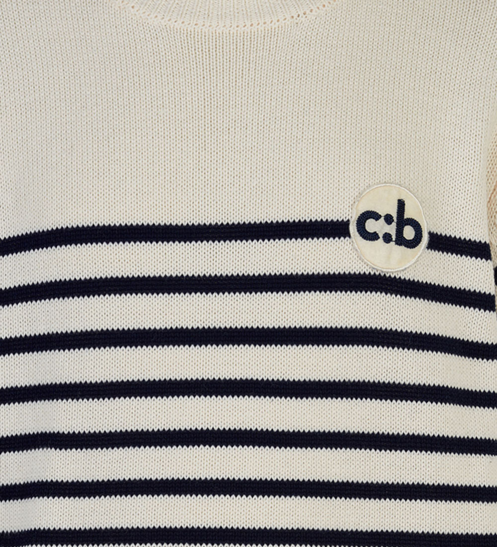 Cost:Bart Bluse - Strik - CBSally - Cloud Dancer