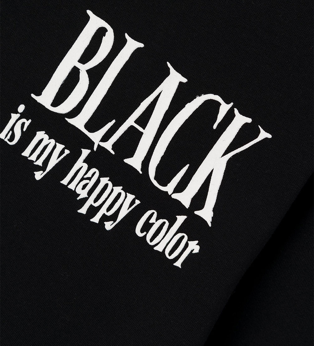 Name It Sweatshirt - NkfSusan Wednesday - Black