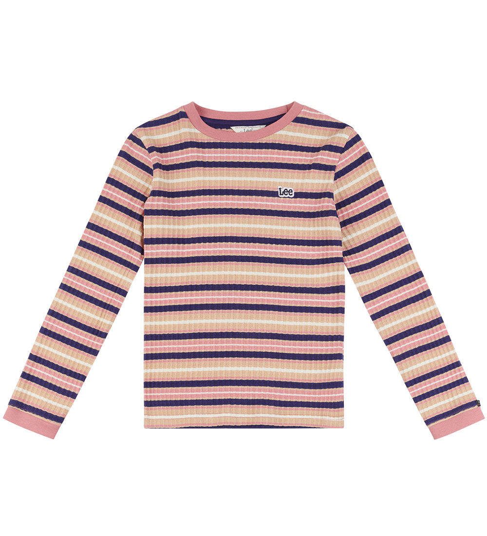 Lee Bluse - Stripe - Dusty Rose