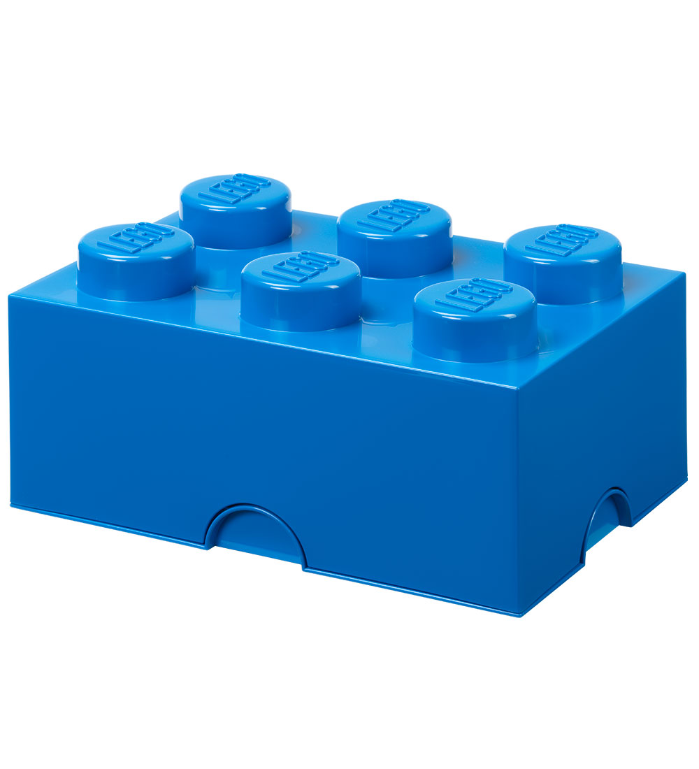 LEGO® Storage Opbevaringsboks - 6 Knopper - 37,5x25x18 - Bright