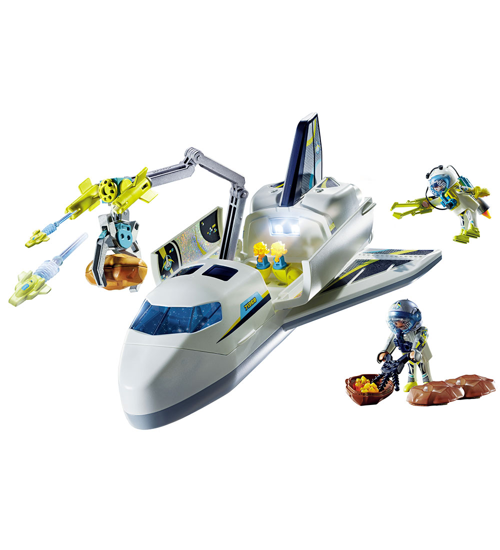 Playmobil Space - Space Shuttle På Mission - 71368 - Lys - 72 De