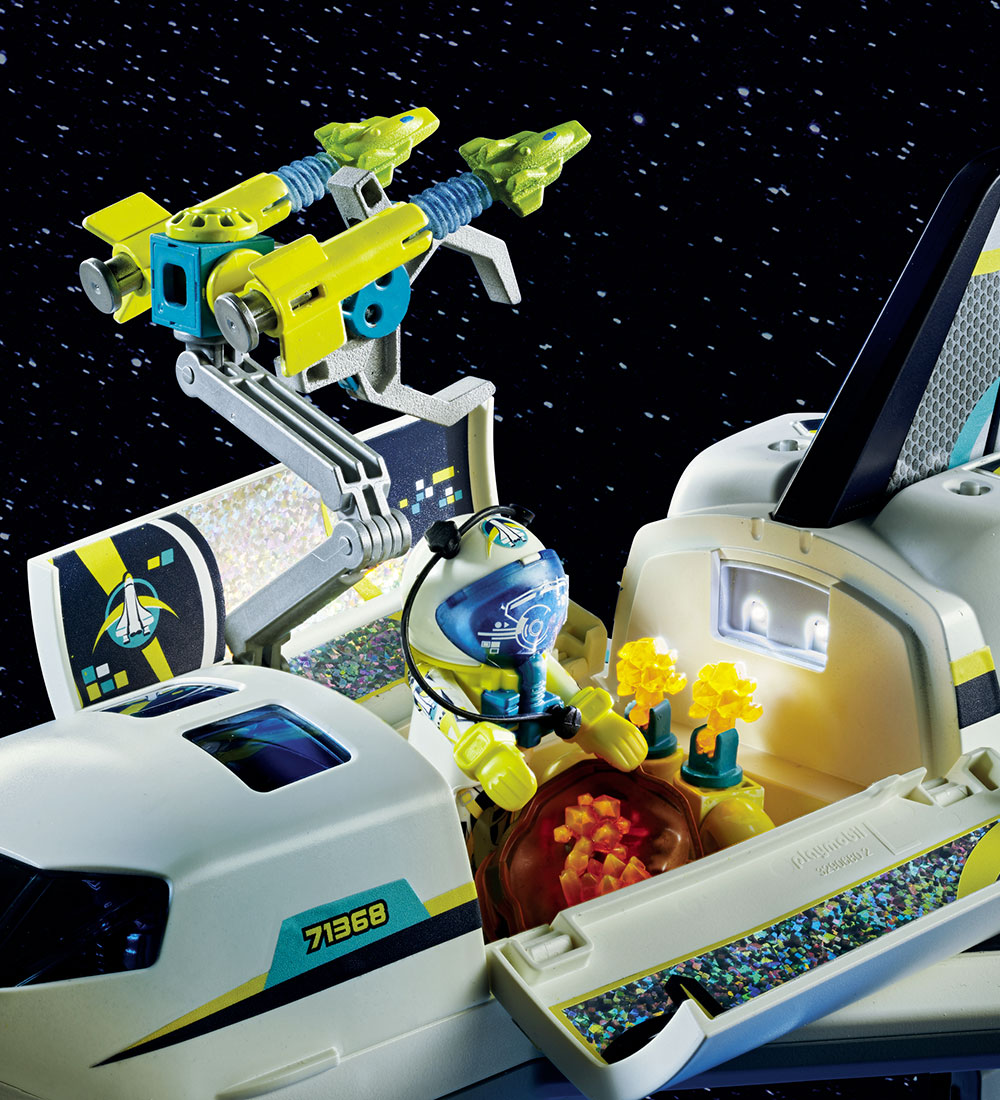 Playmobil Space - Space Shuttle På Mission - 71368 - Lys - 72 De