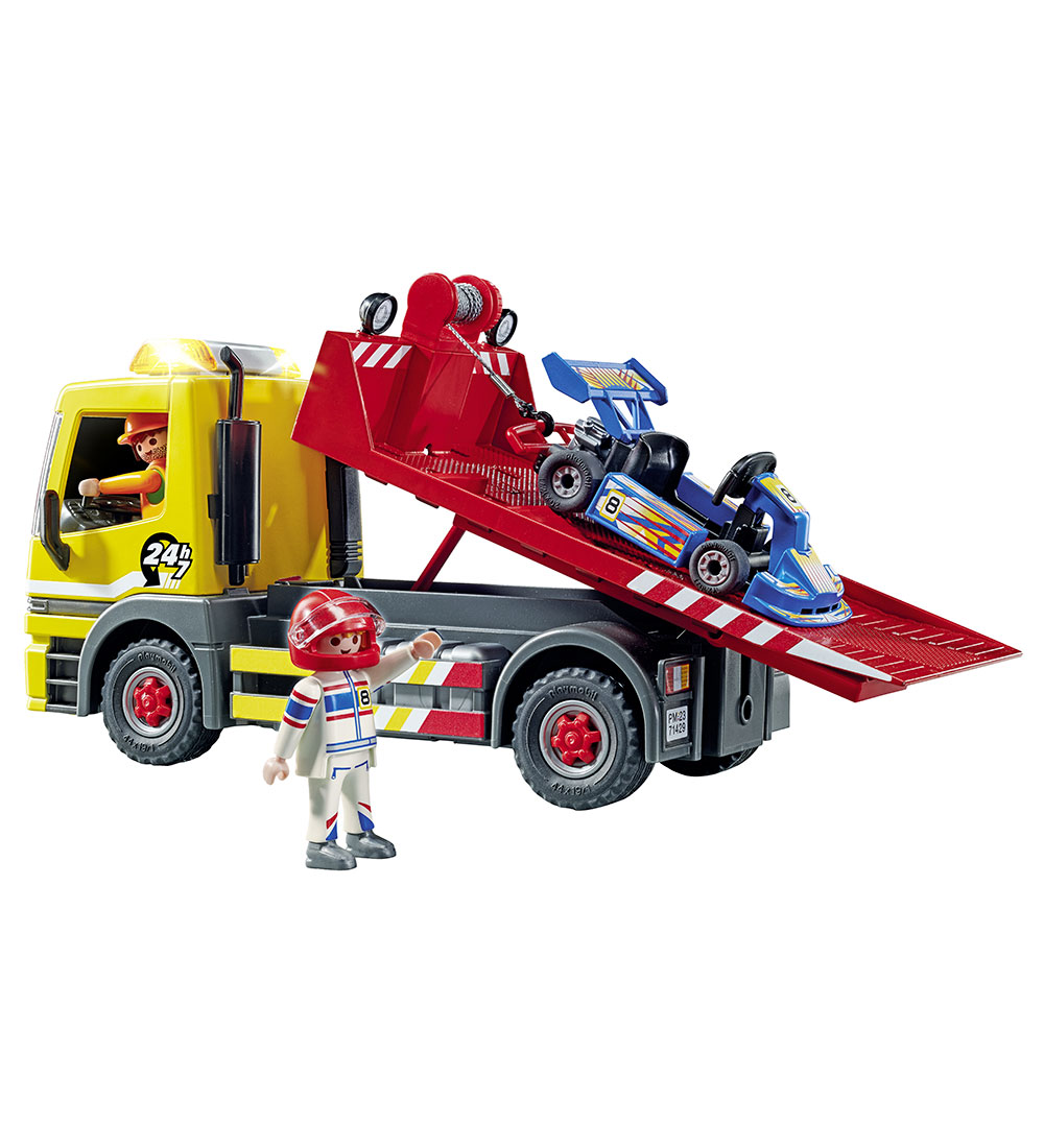 Playmobil City Life - Bugseringsservice - 71429 - Lys - 54 Dele