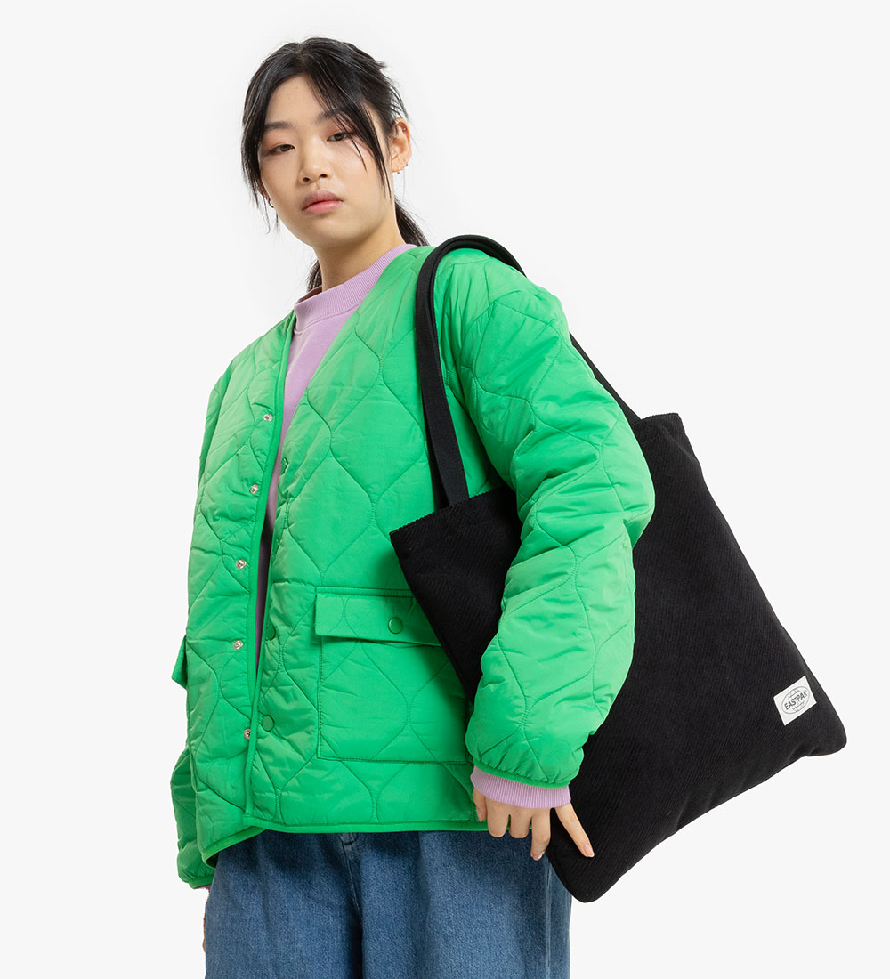 Eastpak Shopper - Fløjl - Charlie - 22 L - Cords Ang Black