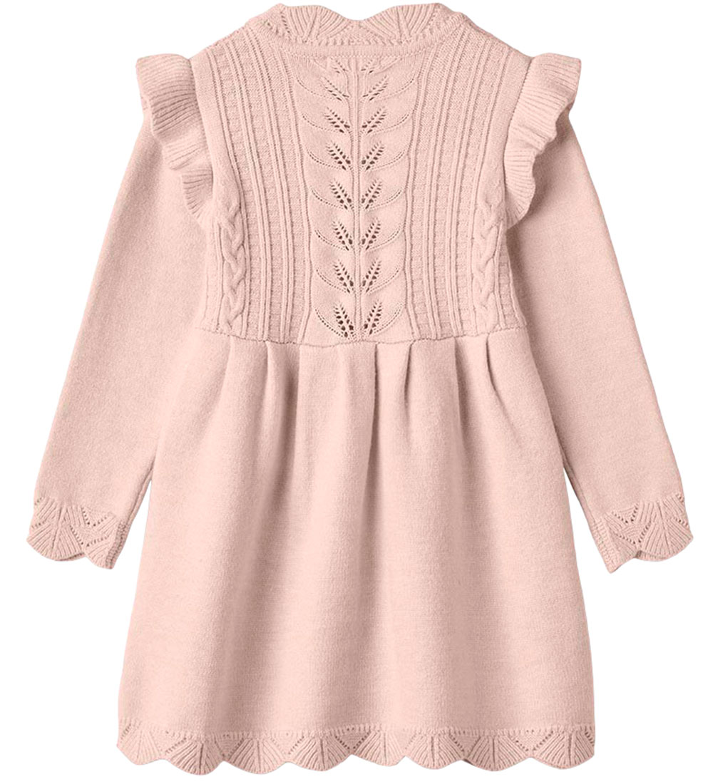 Fliink Kjole - Strik - Viskose - Alilly - Peach Whip