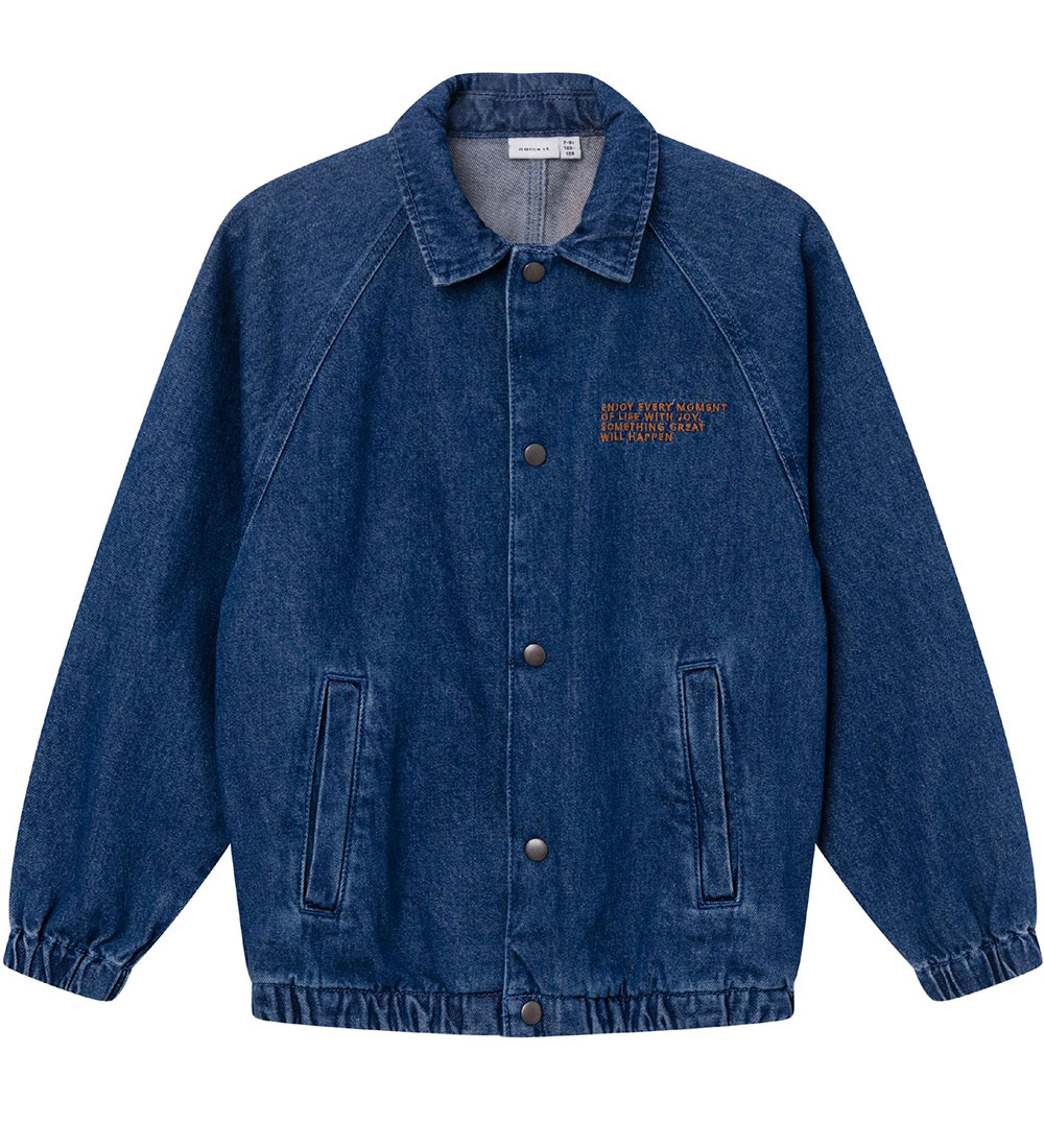 Name It Overshirt - NkmKasper - Dark Blue Denim