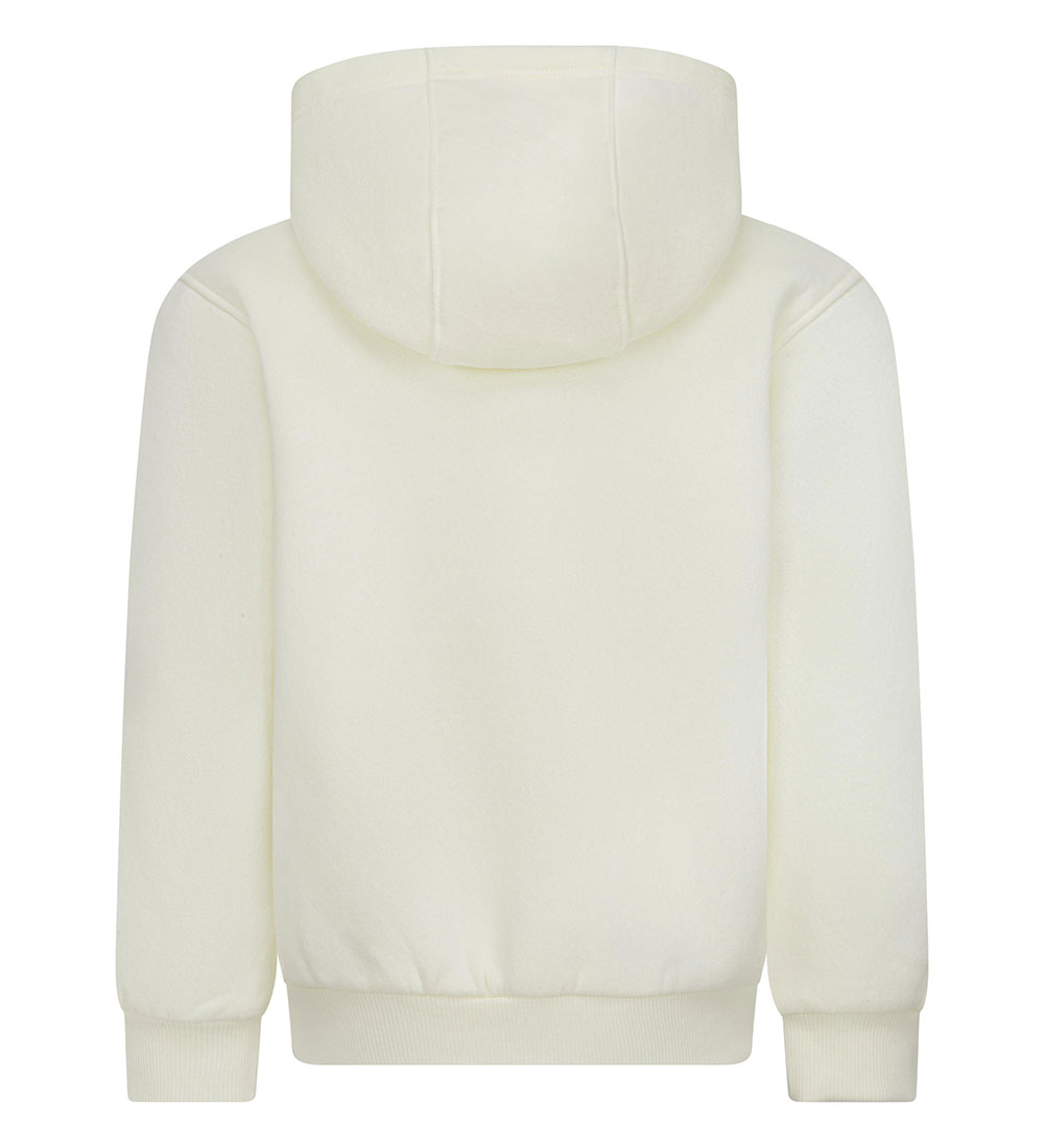 Nike Hættetrøje - Coconut Milk m. Guld