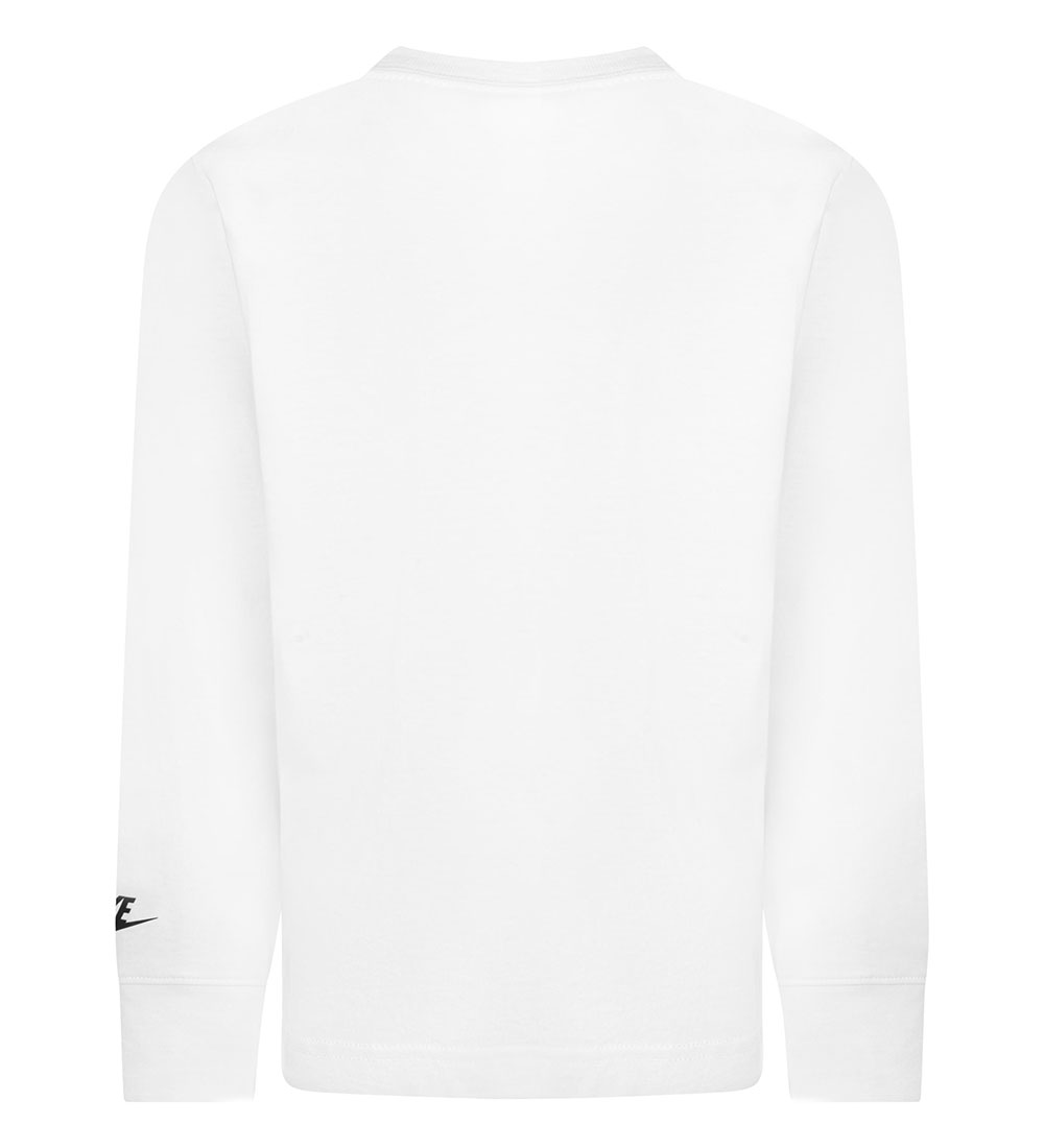 Nike Bluse - Hvid m. Print