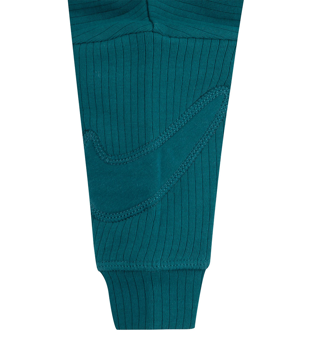 Nike Heldragt - Rib - Geode Teal m. Logoer