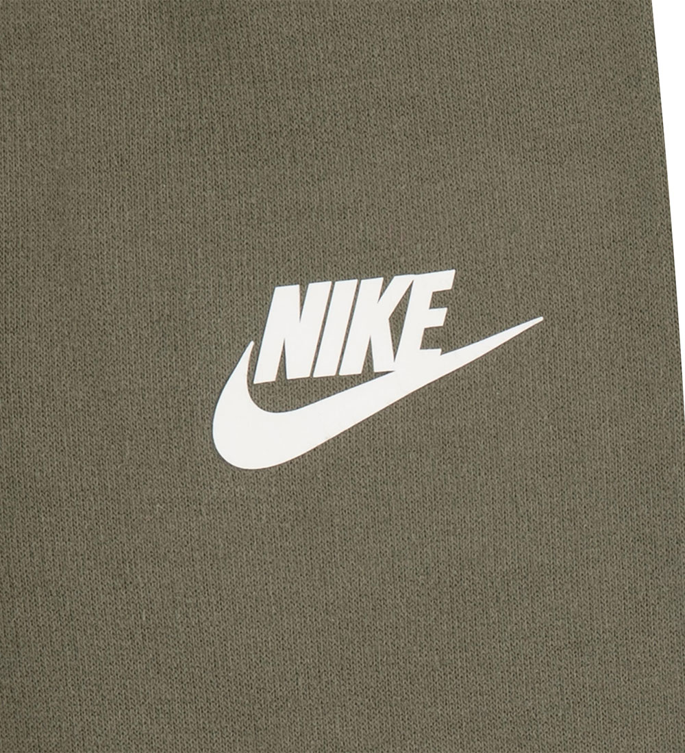 Nike Sæt - Sweatpants Body l/æ - Medium Olive/Orange
