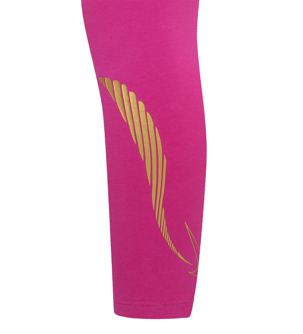 Nike Sæt - Leggings/Sweatshirt - Fireberry