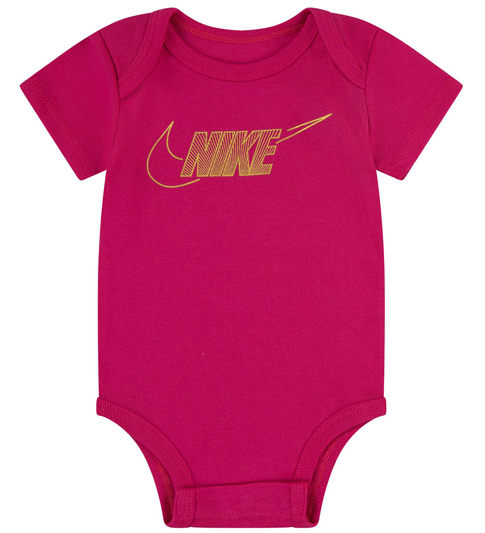 Nike Gaveæske - Futter/Hårbånd/Body k/æ - Pink m. Guld
