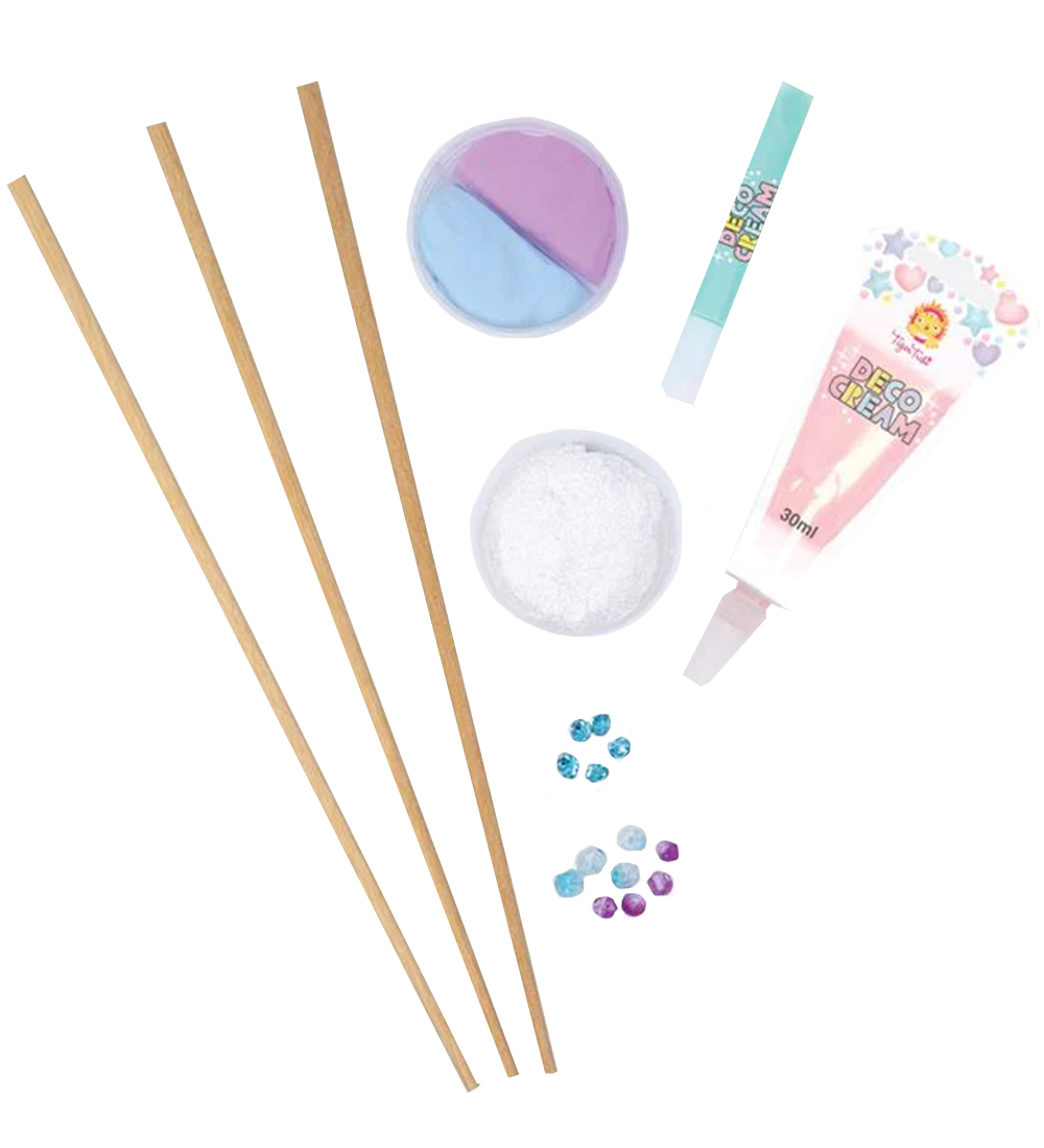 Tiger Tribe Legesæt - Magic Wand Kit - 3 Stk. - Pastel Power