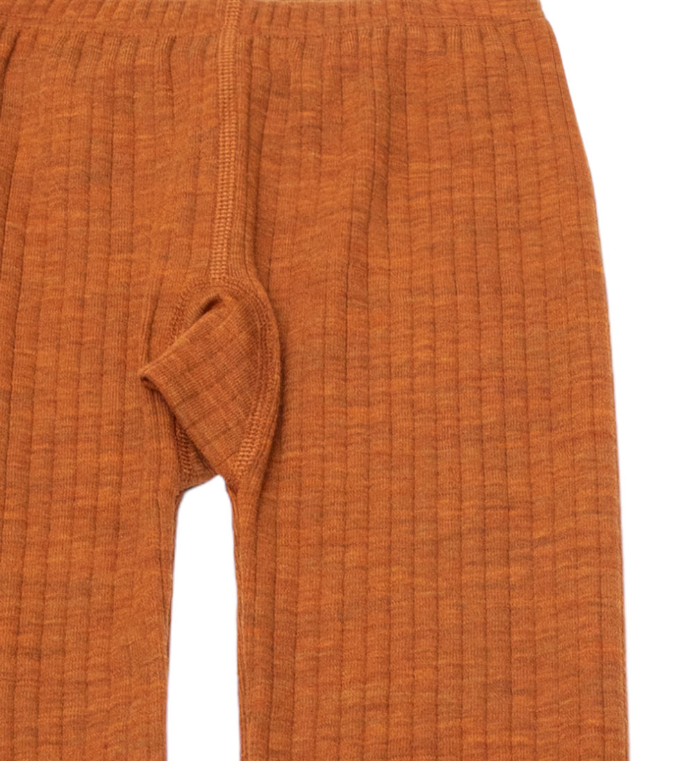 Joha Leggings - Uld - Orange