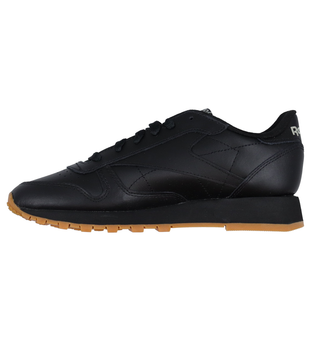 Reebok Classic Sko - Classic Leather - Running -  Sort