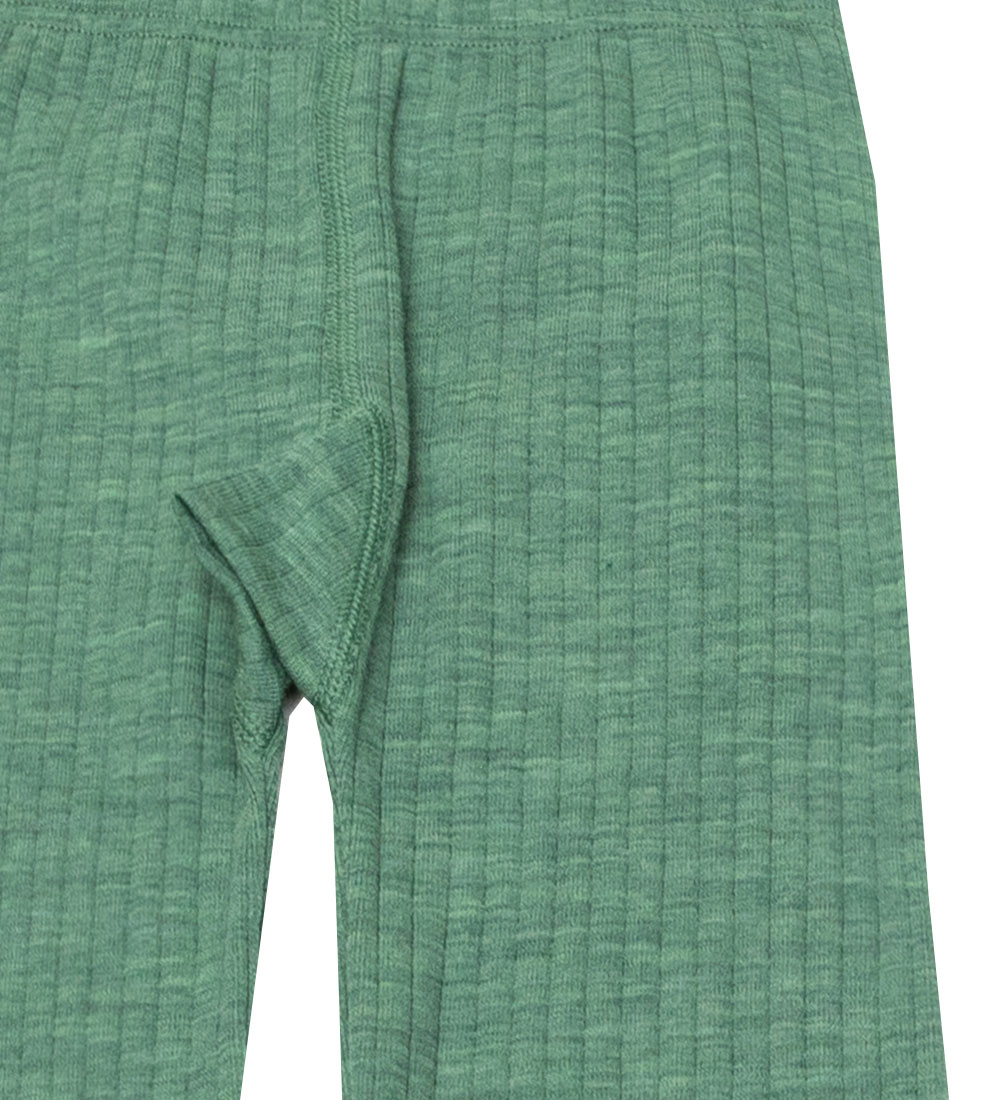 Joha Leggings - Uld - Grøn