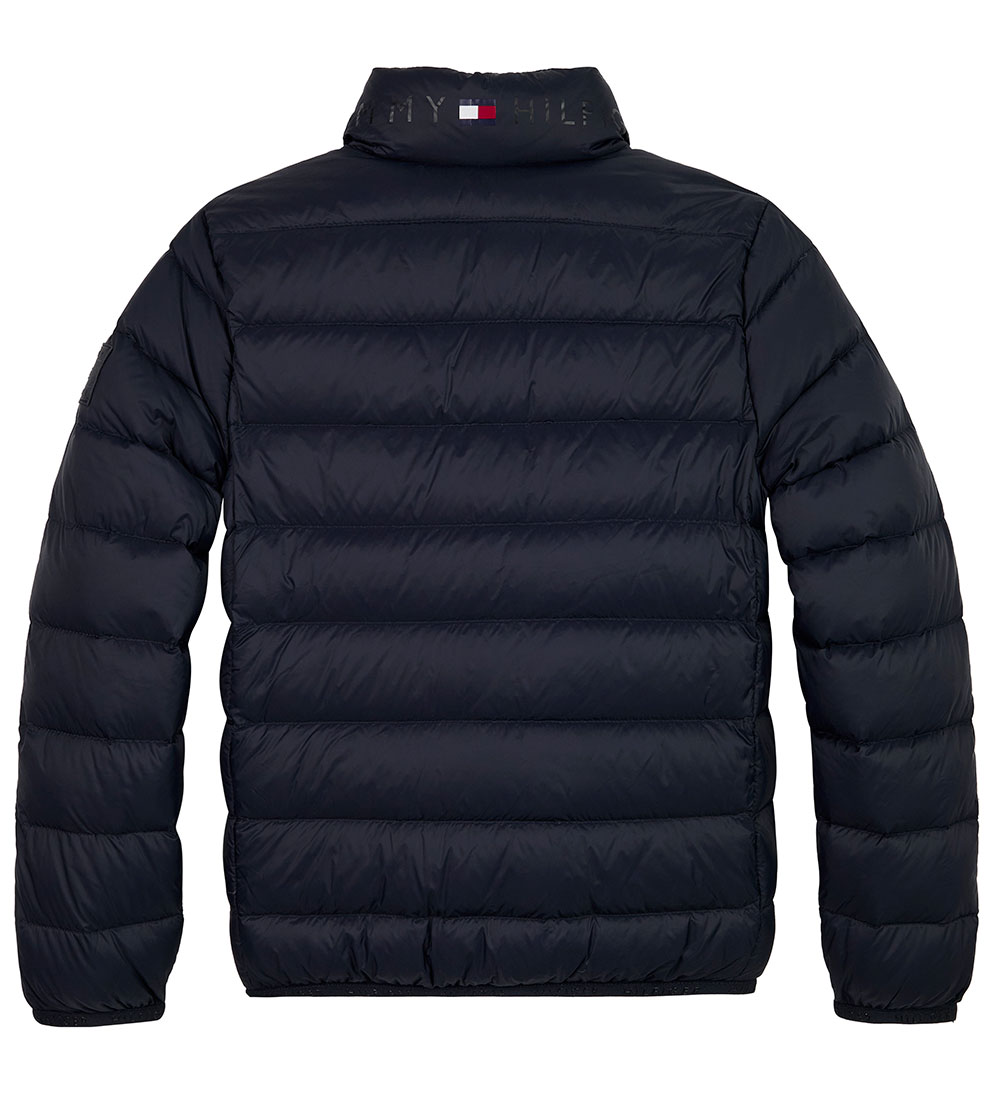 Tommy Hilfiger Dunjakke - Essential Light Down - Desert Sky